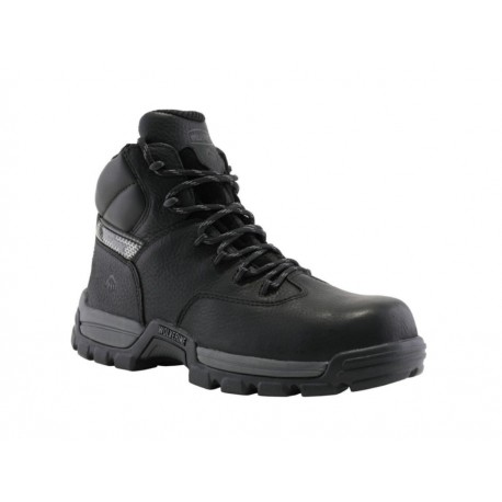 Bota Wolverine Guardian piel negra - Envío Gratuito