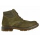 Bota Goodyear piel verde olivo - Envío Gratuito