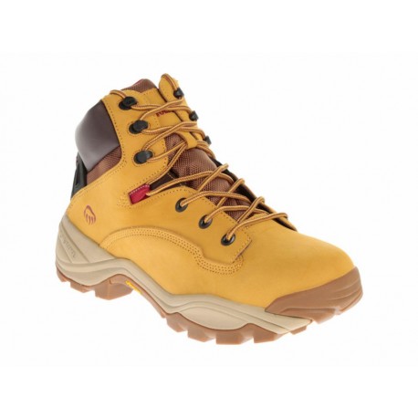 Bota lisa Wolverine growler piel café - Envío Gratuito