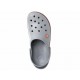 Crocs Sandalia Crocband Light Gris Claro - Envío Gratuito