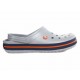 Crocs Sandalia Crocband Light Gris Claro - Envío Gratuito