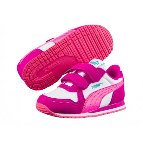 Tenis Puma Cabana Racer SL V para niña - Envío Gratuito