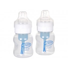 Dr. Brown's Set de Biberones Unisex Natural Flow, 4 oz - Envío Gratuito