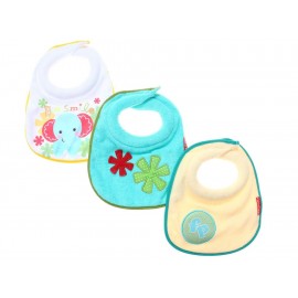 Fisher Price Set de Baberos Unisex - Envío Gratuito