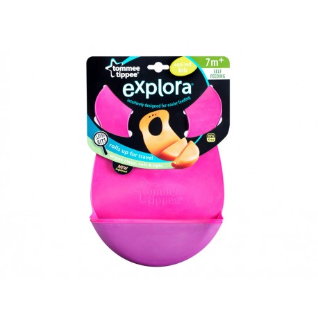 Tommee Tippee Babero de Silicón Niña - Envío Gratuito