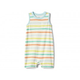 Gap Jumpsuit Orgánico Rayado para Niño - Envío Gratuito