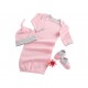 Baby Aspen Conjunto Liso para Niña - Envío Gratuito