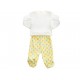 Conjunto Baby Mink Pijamink amarillo - Envío Gratuito