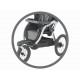 Carriola Jogging Chicco Tre Titan negro - Envío Gratuito