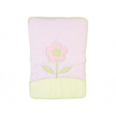 Colchoneta Carmen Patricia Flor 65 cm x 95 cm rosa - Envío Gratuito