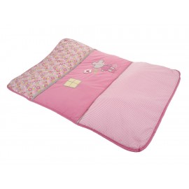 Colchoneta para cuna Carmen Patricia Kuki 65 cm x 95 cm rosa - Envío Gratuito