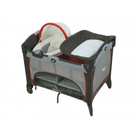 Cuna de Viaje Graco Napper gris oxford - Envío Gratuito