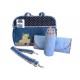 Pañalera tipo satchel Cocolino Rino azul - Envío Gratuito