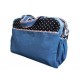 Pañalera tipo satchel Cocolino Rino azul - Envío Gratuito