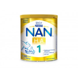 Nan H.A 1 a partir del nacimiento fórmula infantil Nestlé lata 400 gramos - Envío Gratuito