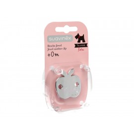 Suavinex Clip Portachupón para Niña - Envío Gratuito