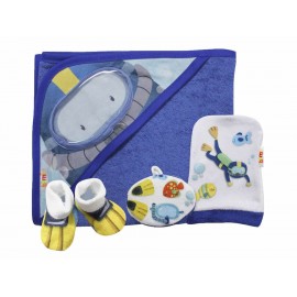 Set de baño B Mundo Buzo azúl marino - Envío Gratuito