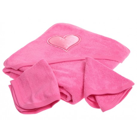 Toalla Mon Caramel Doble rosa - Envío Gratuito