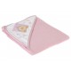 Toalla para bebé B Mundo Pato rosa - Envío Gratuito