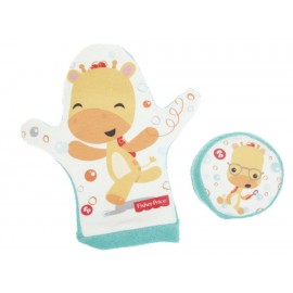 Fisher Price Guante y Esponja de Baño Jirafa - Envío Gratuito