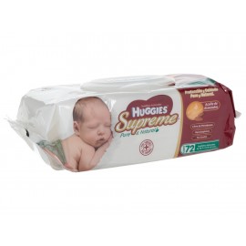 Toallas limpiadoras Huggies Supreme 72 piezas - Envío Gratuito