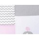 Colchoneta Kristian Elefante 68 cm x 95 cm rosa - Envío Gratuito