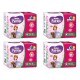KC PAÑAL HUGGIES PULL UPS ET4 NIÑA CON 4 PAQUETES - Envío Gratuito