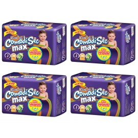 KC PAÑAL KBB COMODISEC MAX JUMB0 CON 4 PAQUETES - Envío Gratuito