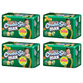 KC PAÑAL KBB COMODISEC MAX GRANDE CON 4 PAQUETES - Envío Gratuito