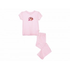 Pijama a rayas Masha y el Oso de algodón para niña - Envío Gratuito