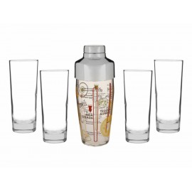 Luminarc Set Bar Island Longdrink 5 Piezas - Envío Gratuito